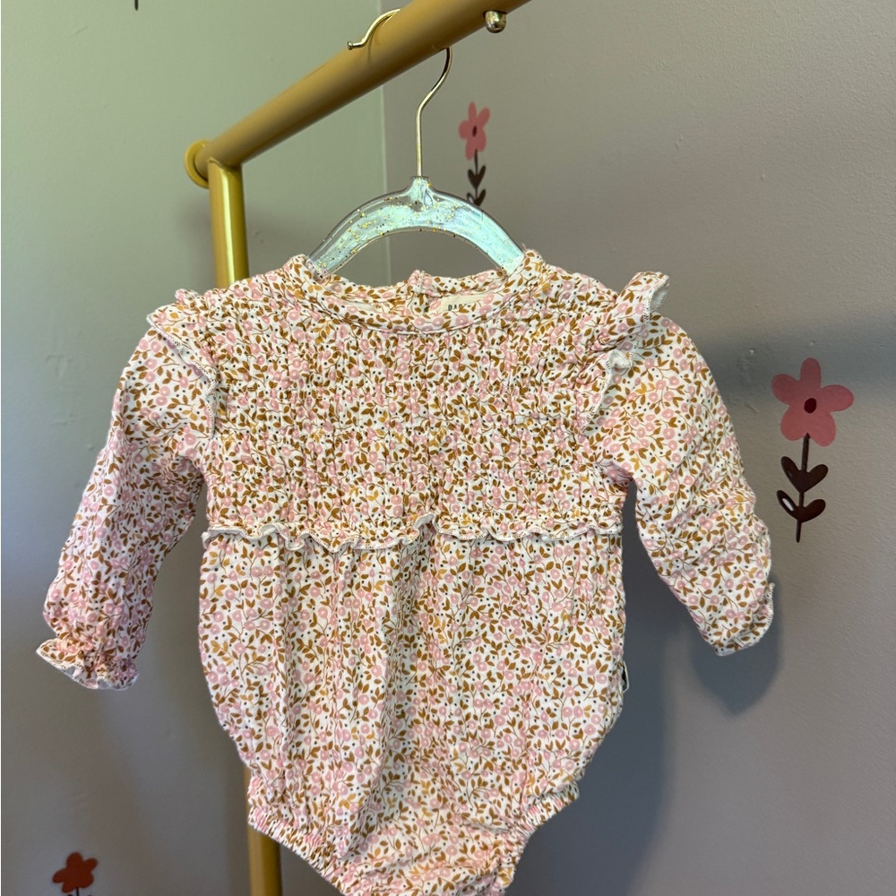 Floral Baby Romper